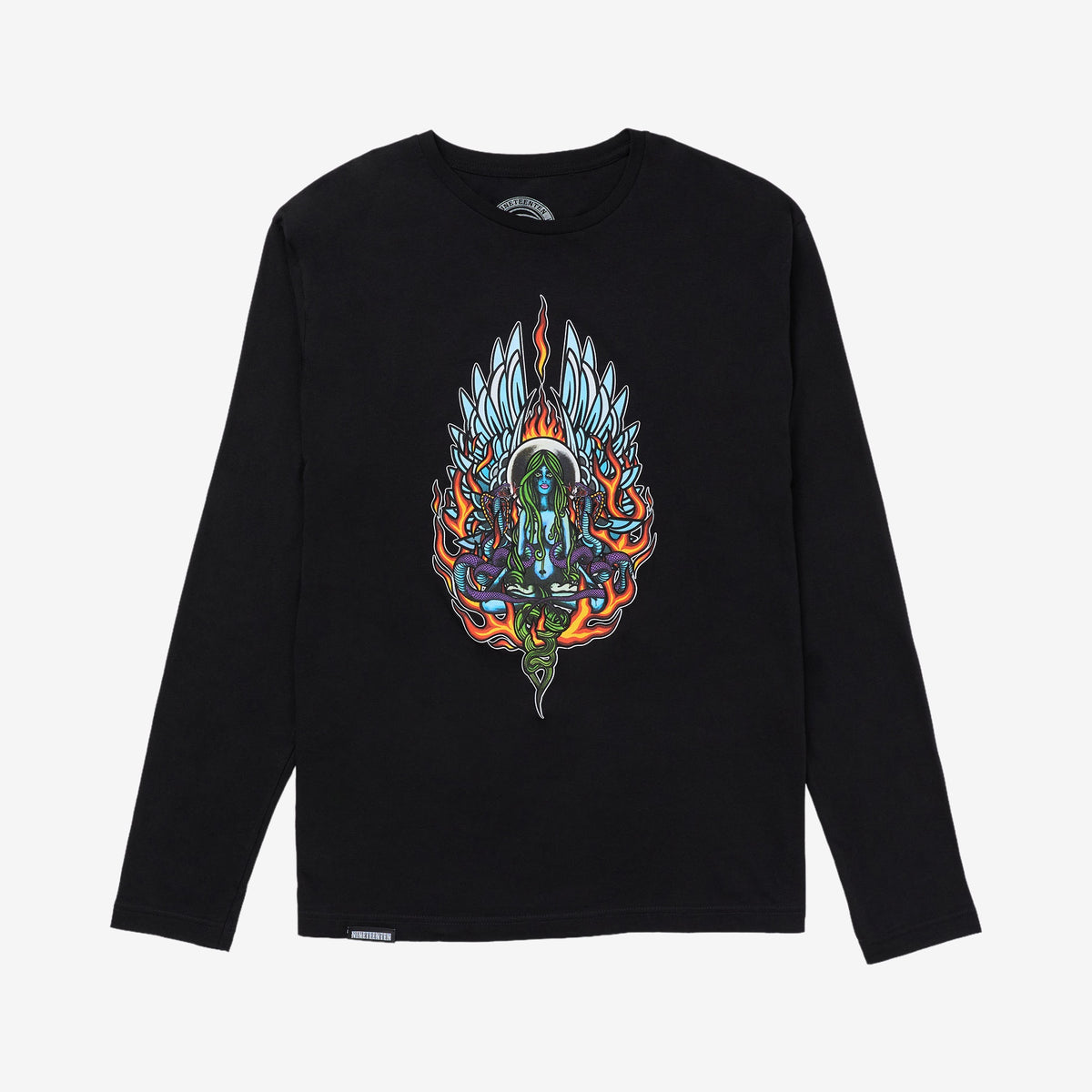 Freya LS Tee // BLACK