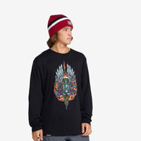 Freya LS Tee // BLACK