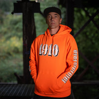 OG Font Pullover Fleece // Orange