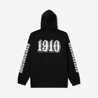 OG Font Hooded Coaches Jacket // Black