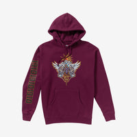 Golden Girl II Pullover Fleece // Maroon