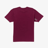 Golden Girl II SS Tee // Maroon