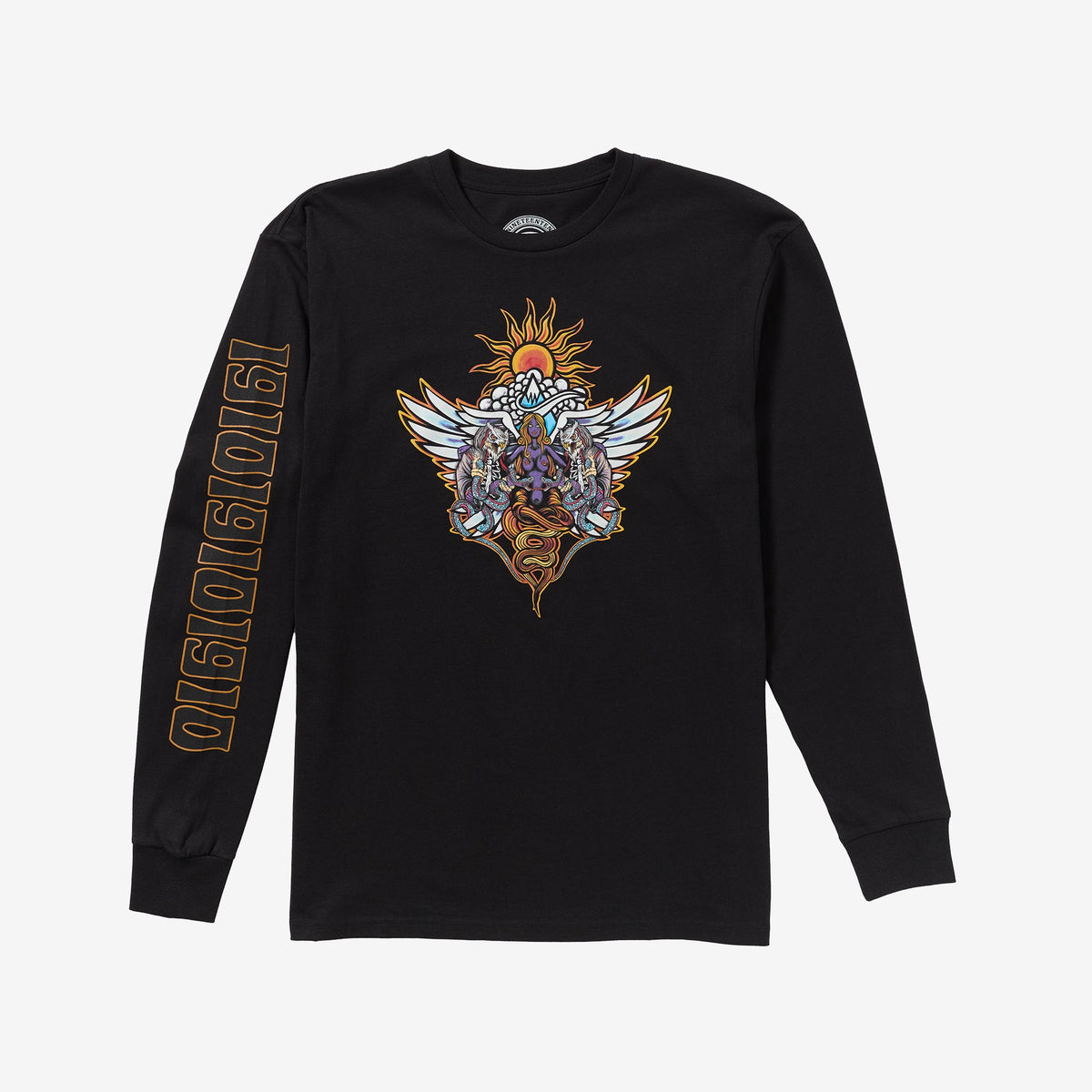 Golden Girl II LS Tee // Black