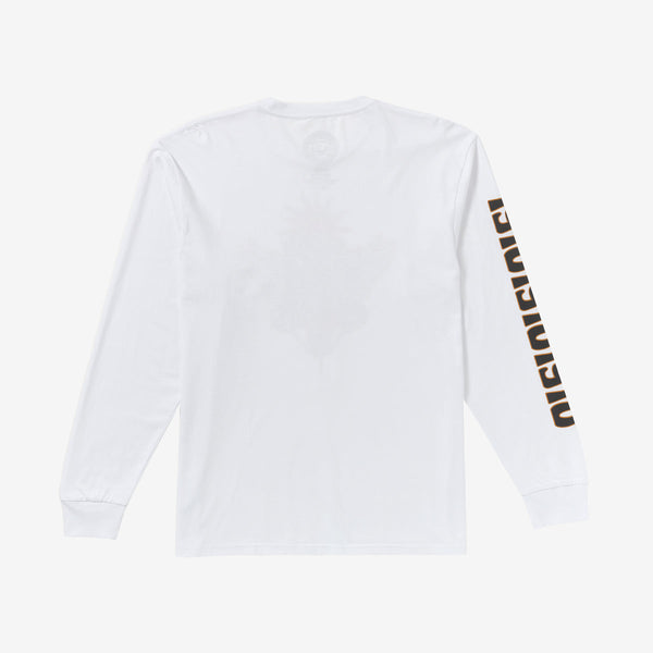 Golden Girl II LS Tee // White