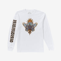 Golden Girl II LS Tee // White