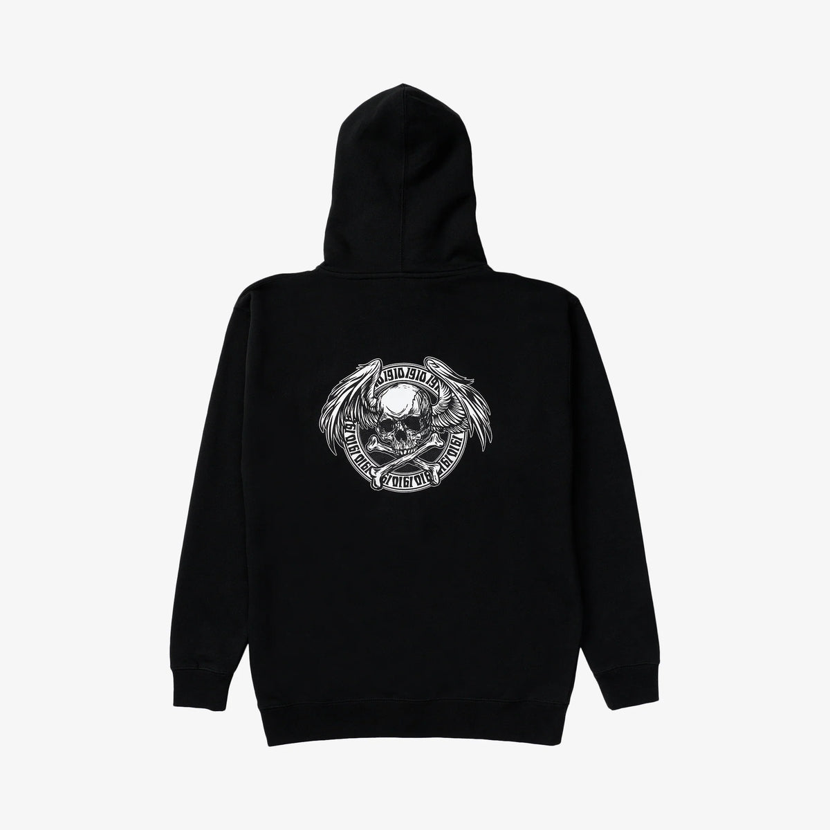 Heros Never Die Zip Fleece // Black