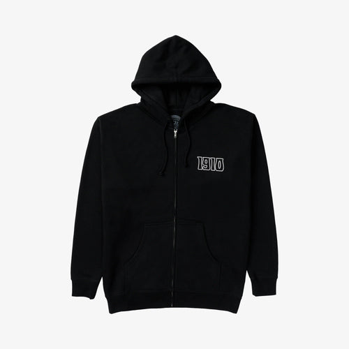Heros Never Die Zip Fleece // Black