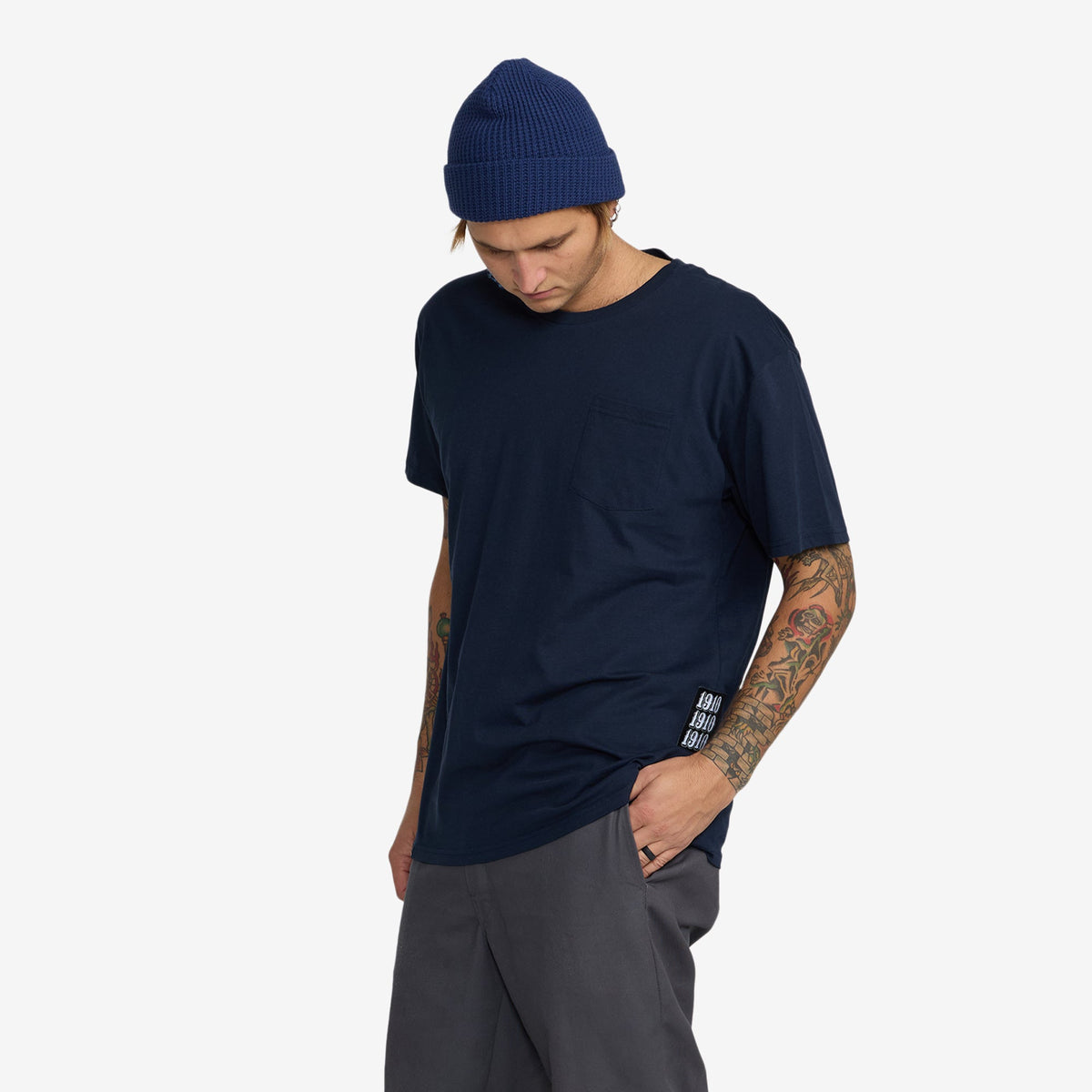 Standard Procedure SS Pocket Tee // NAVY