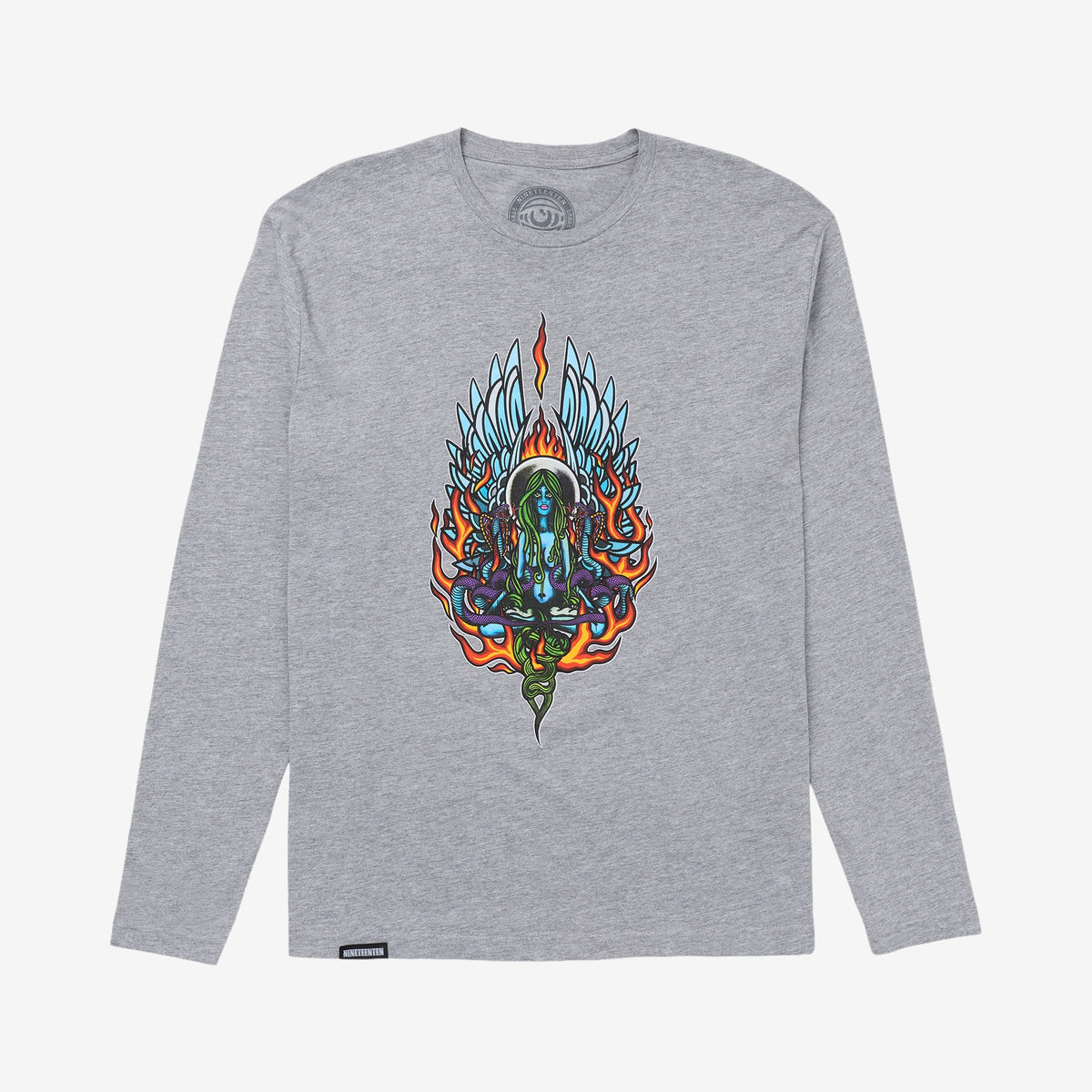 Freya LS Tee // HEATHER GREY
