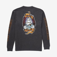Hold Fast LS Tee // Charcoal