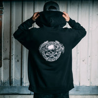 Heros Never Die Zip Fleece // Black
