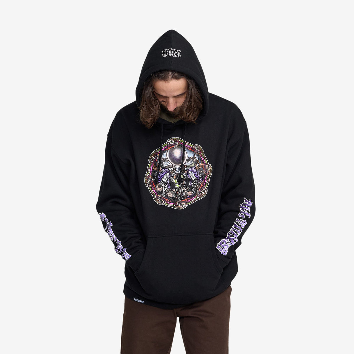 Hidden Masters ATB Pullover Hoodie // BLACK