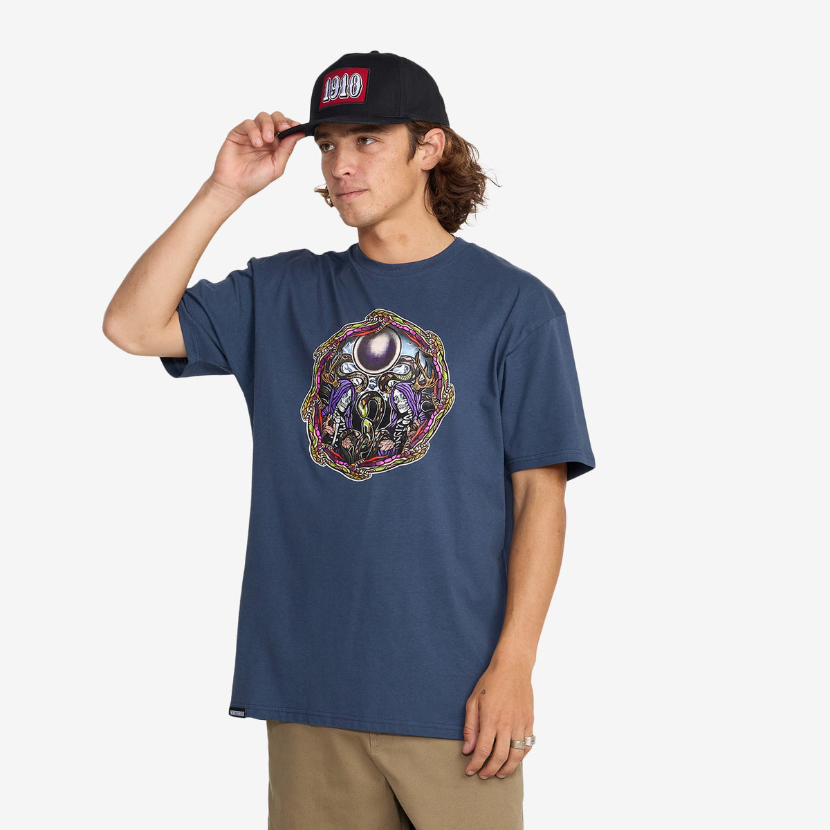 Hidden Masters SS Tee // SLATE BLUE