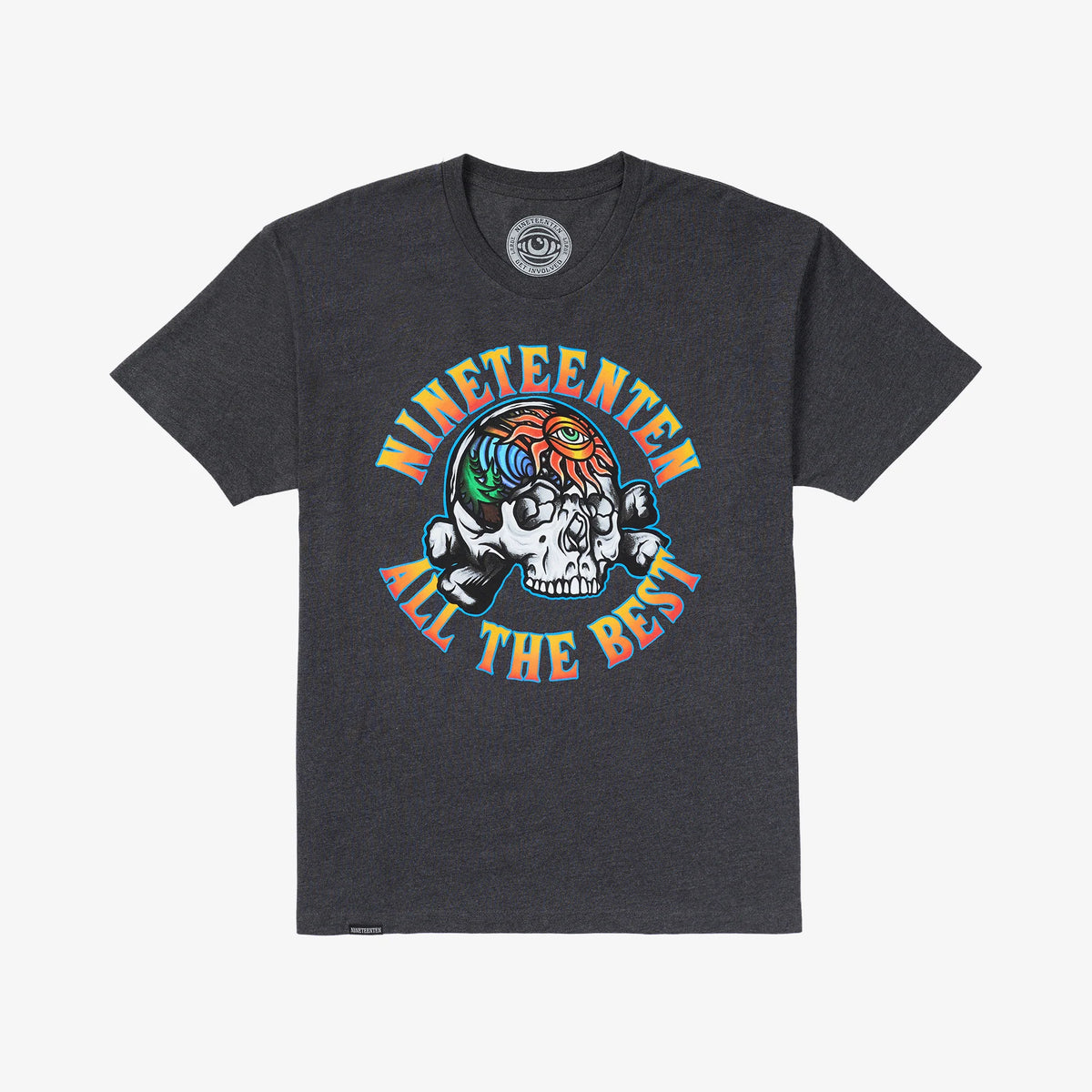 In Your Head Too SS Tee // Charcoal