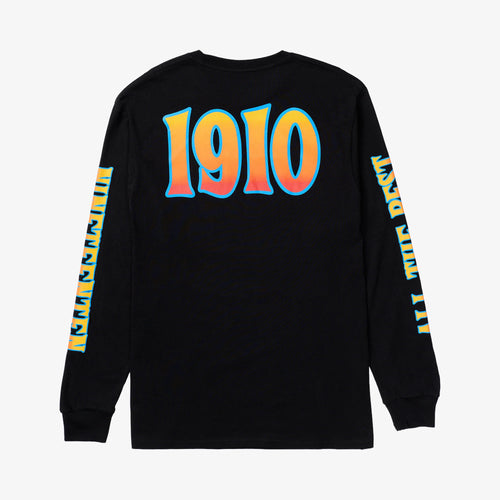 In Your Head Too LS Tee // Black