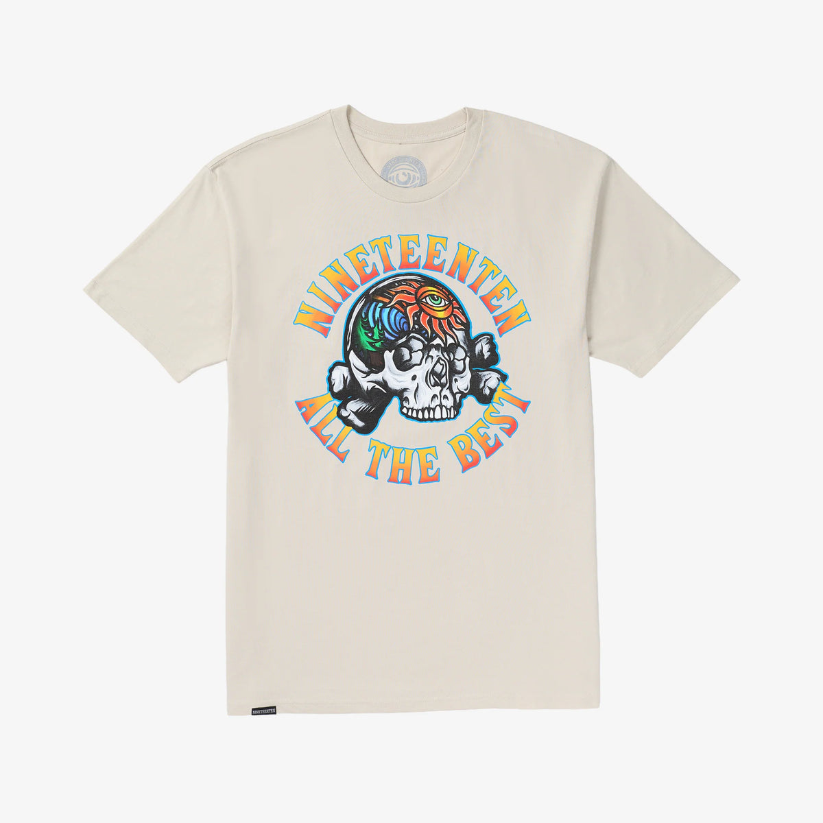 In Your Head Too SS Tee // Bone