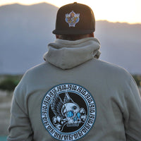 Killed By Death Pullover Fleece // Cement