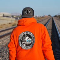 Killed By Death Pullover Fleece // Orange