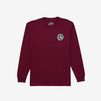 Killed By Death LS Tee // Maroon
