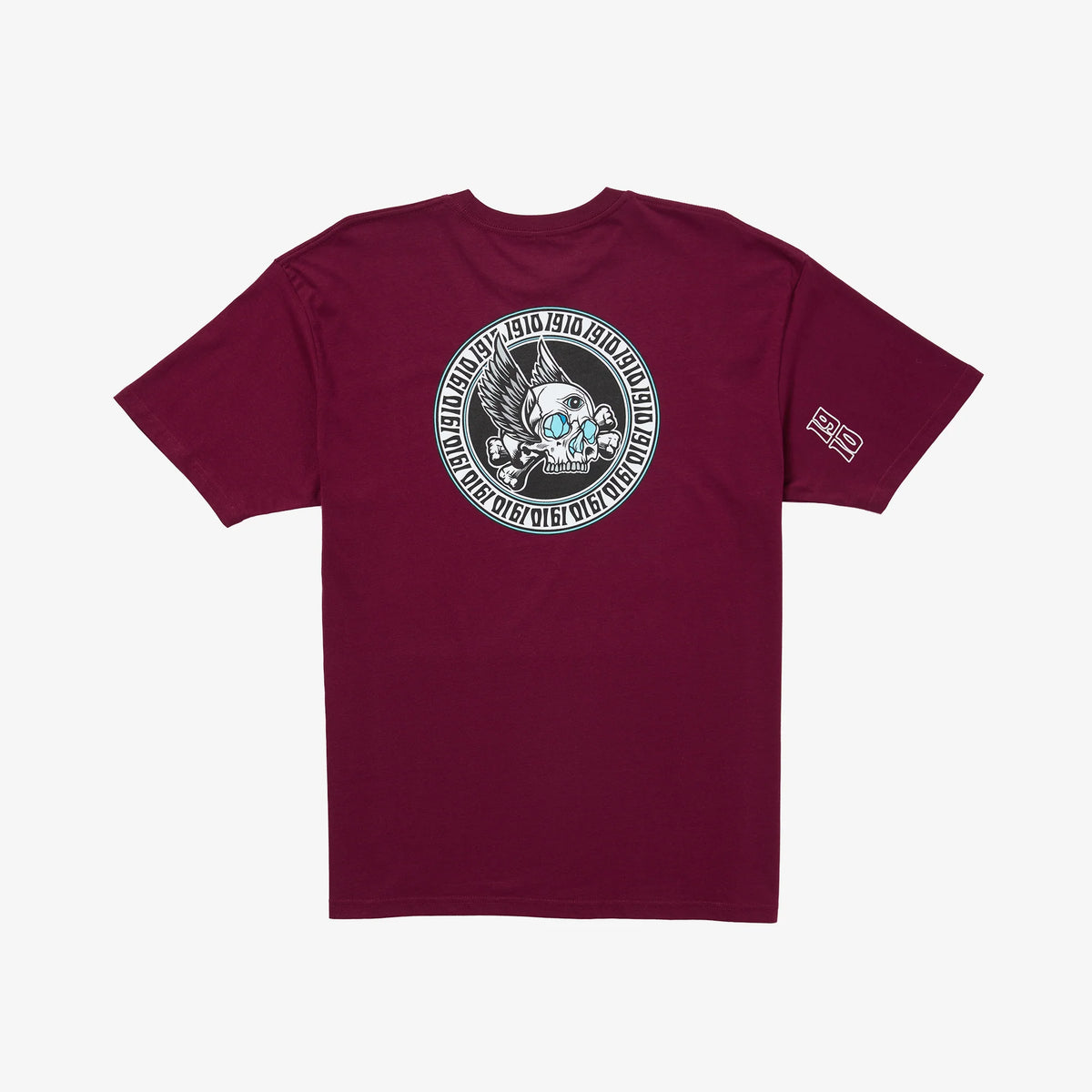 Killed By Death SS Tee // Maroon