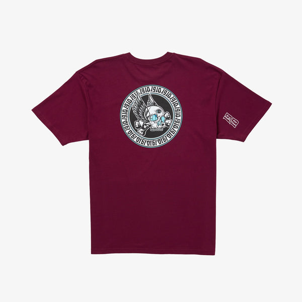 Killed By Death SS Tee // Maroon