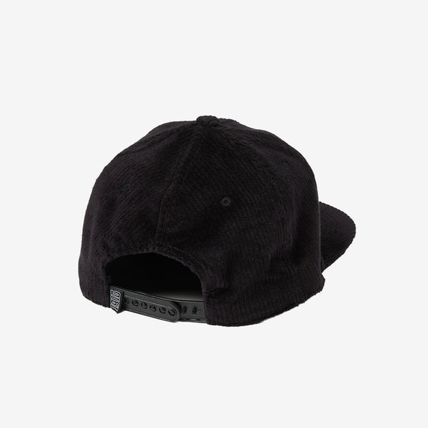 Killed By Cord 5 Panel Hat // Black