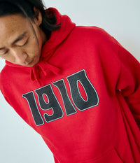 PEAKING HOODY // RED