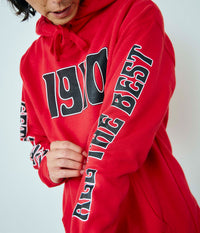PEAKING HOODY // RED