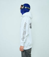 PEAKING HOODY // WHITE