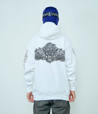 PEAKING HOODY // WHITE