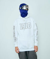 PEAKING HOODY // WHITE