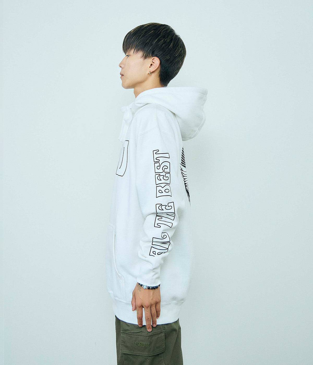 EAGLES DARE HOODY // WHITE