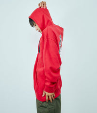 MUSE THREE HOODY // RED