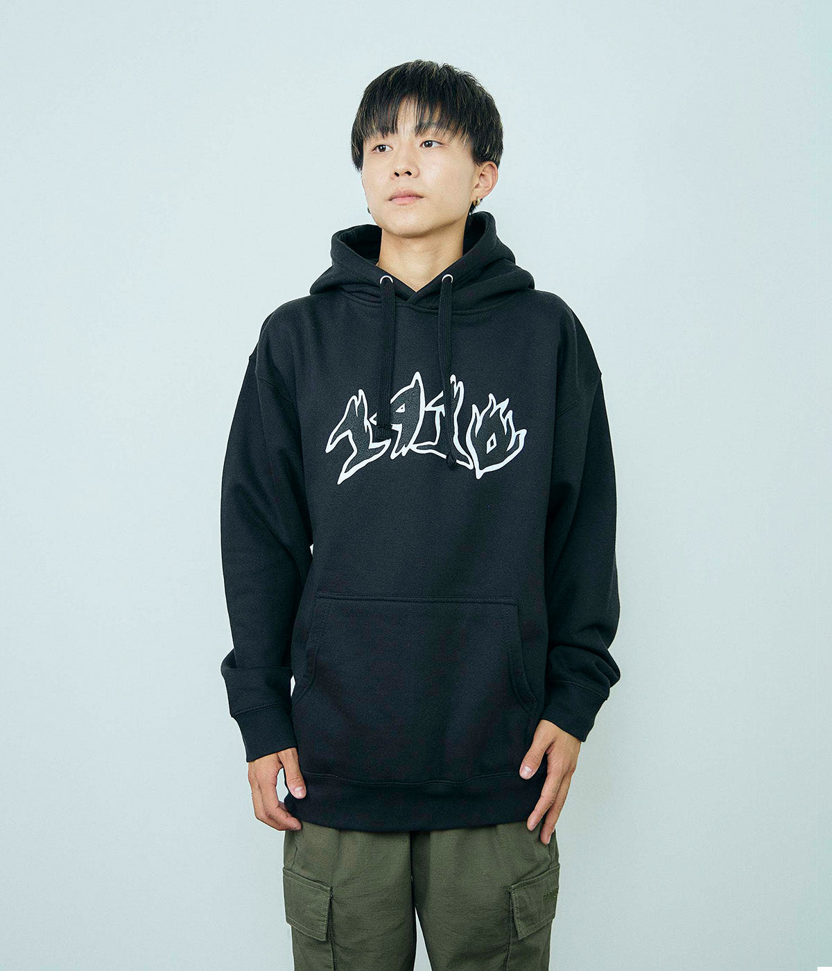 BASTARD SON HOODY // BLACK