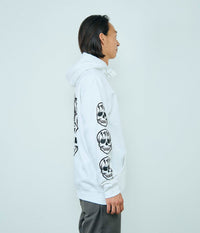 BAT WINGS HOODY // WHITE