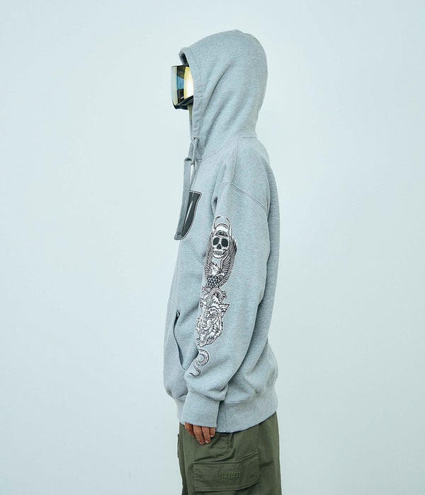 TOTEM HOODY // GRAY