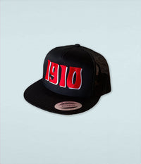 ROBERTA EMB TRUCKER // BLACK