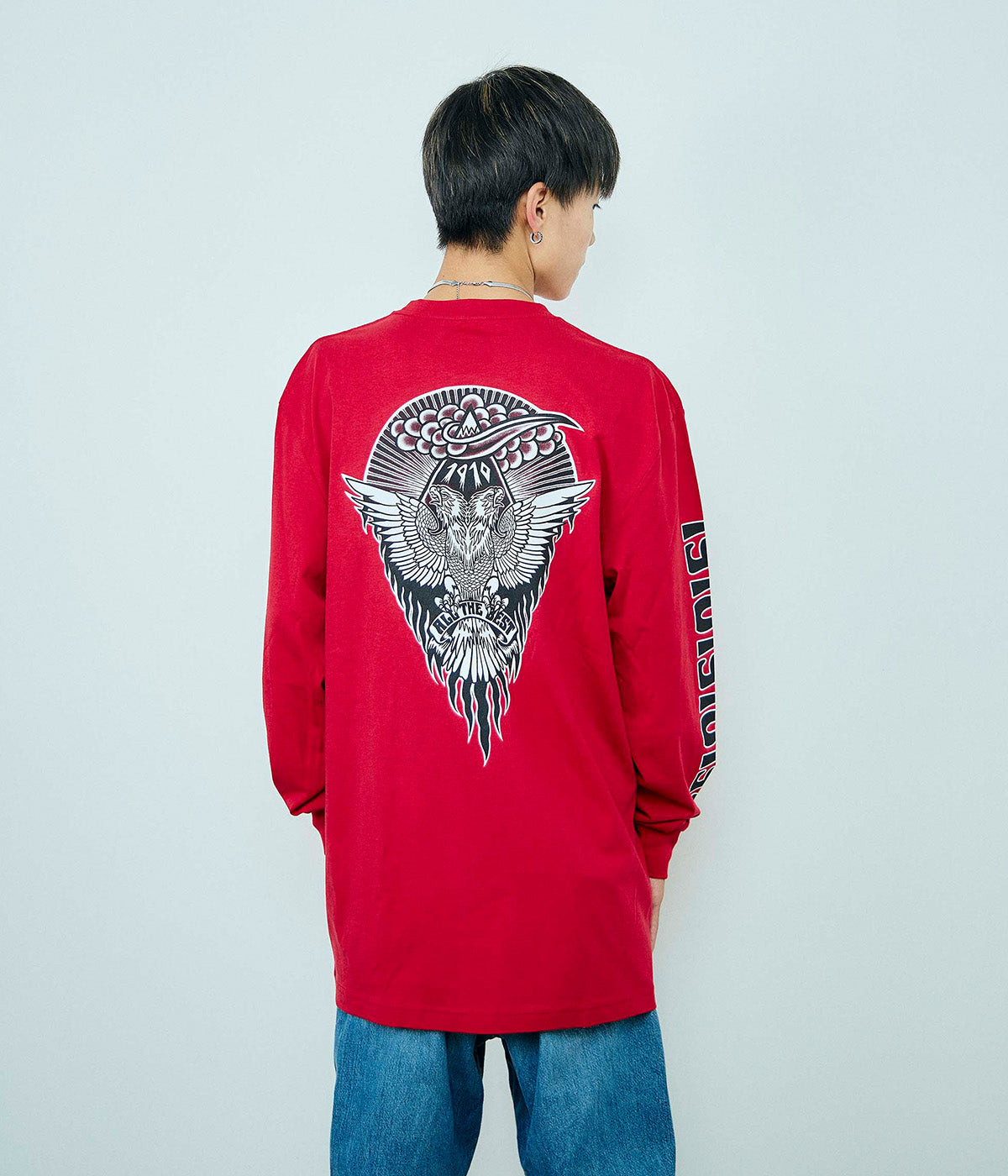 EAGLES DARE L/S // RED