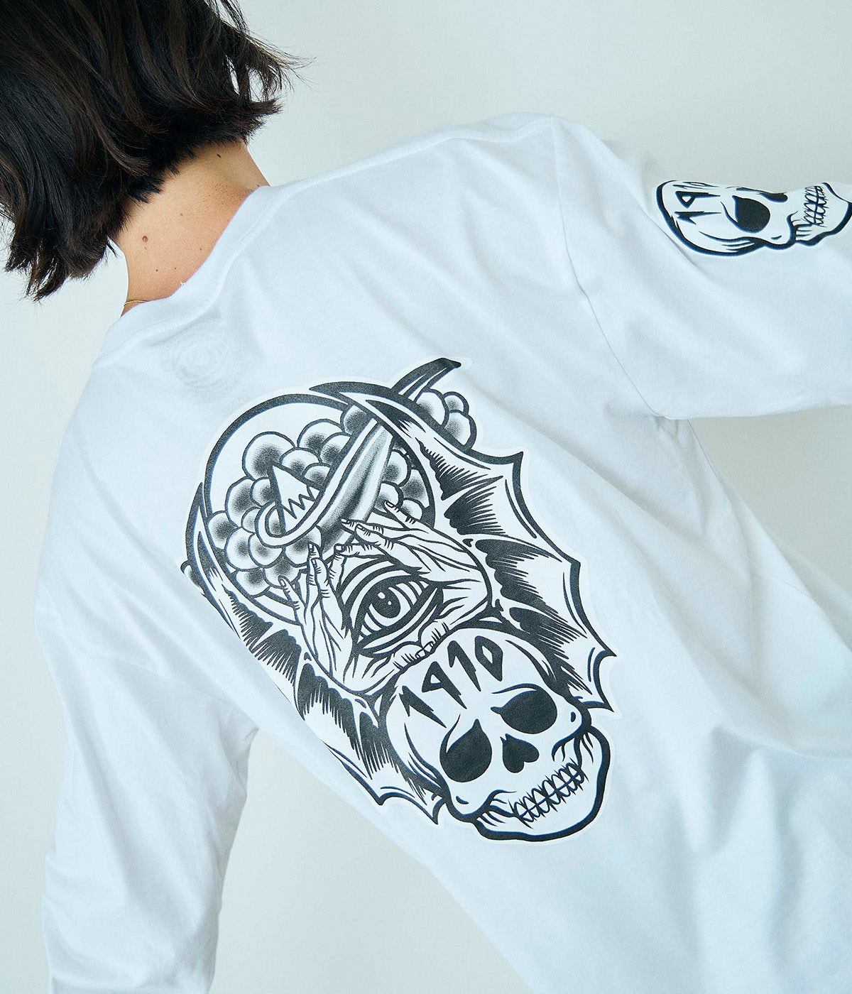 BAT WINGS L/S // WHITE