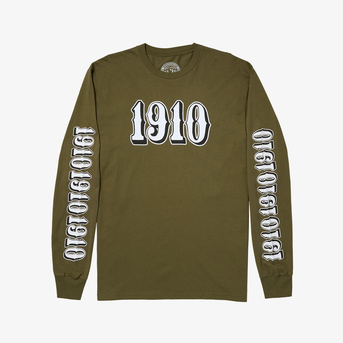 OG Font L/S T-Shirt // Military Green