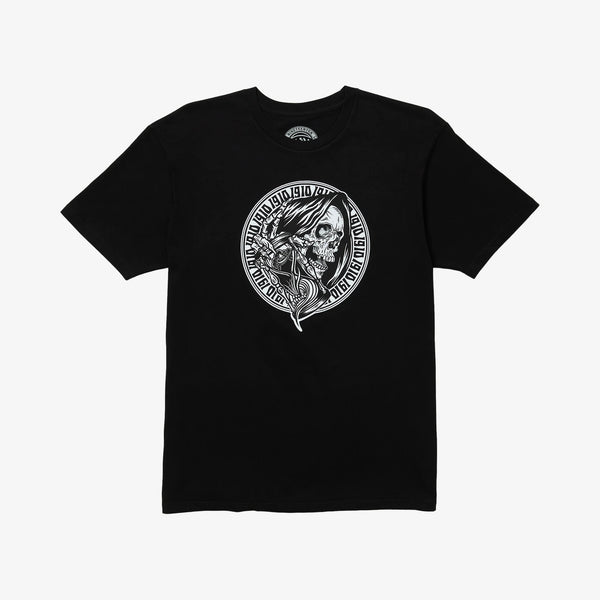 Times Up S/S T-Shirt // Black