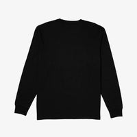 Times Up L/S T-Shirt // Black