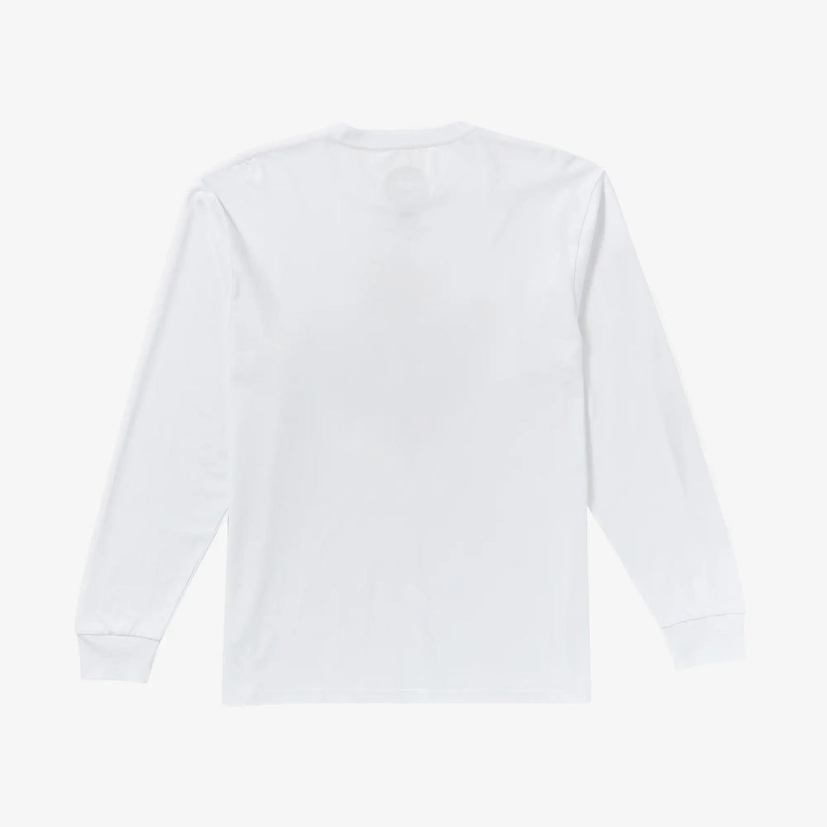Times Up L/S T-Shirt // White