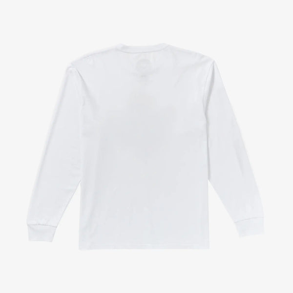 Times Up L/S T-Shirt // White