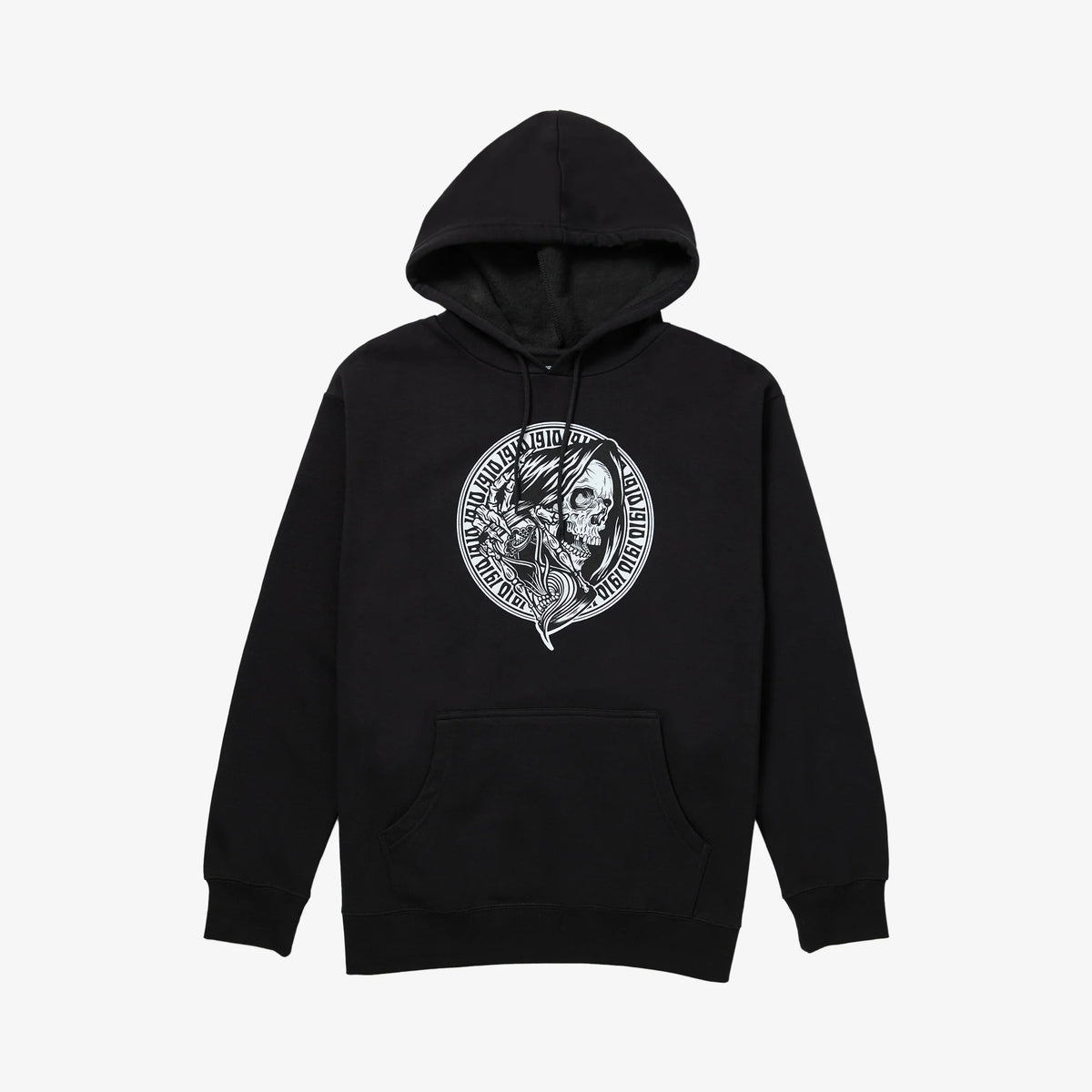 Times Up Lightweight Hoodie // Black