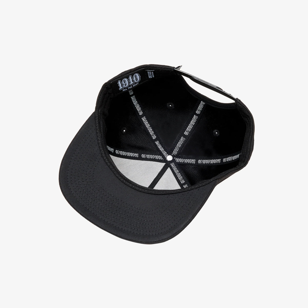 Skewed Roberta Hat // Black