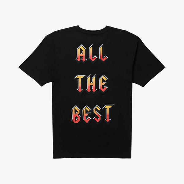 Beveled SS Tee // Black