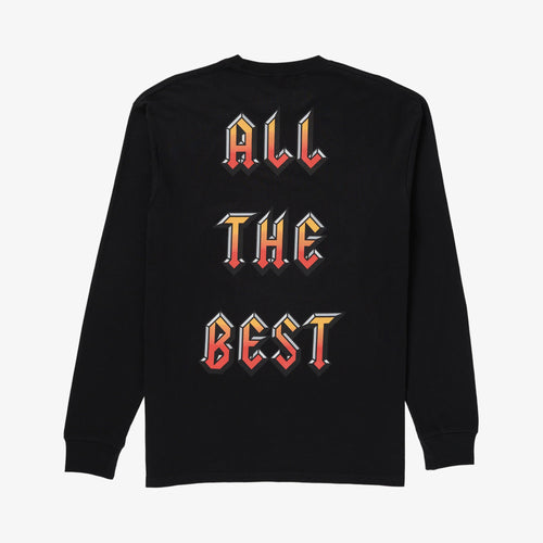 Beveled LS Tee // Black