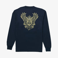 Bombs Away LS Tee // Navy