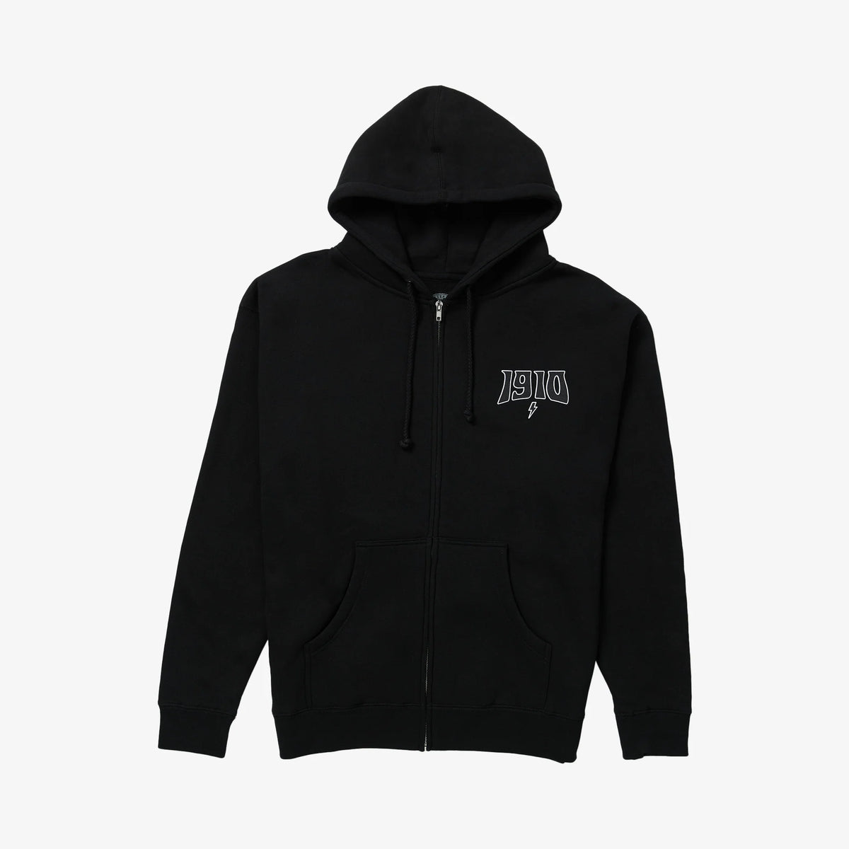 Bombs Away Zip Fleece // Black